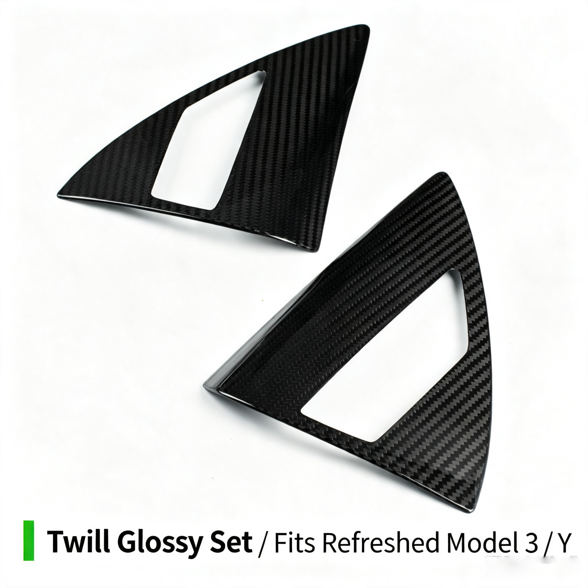 Carbon Fiber Exterior Charger Port Cover For Tesla Model 3 Highland & Model Y Refresh 3K Dry Carbon Matte Glossy - Image 5