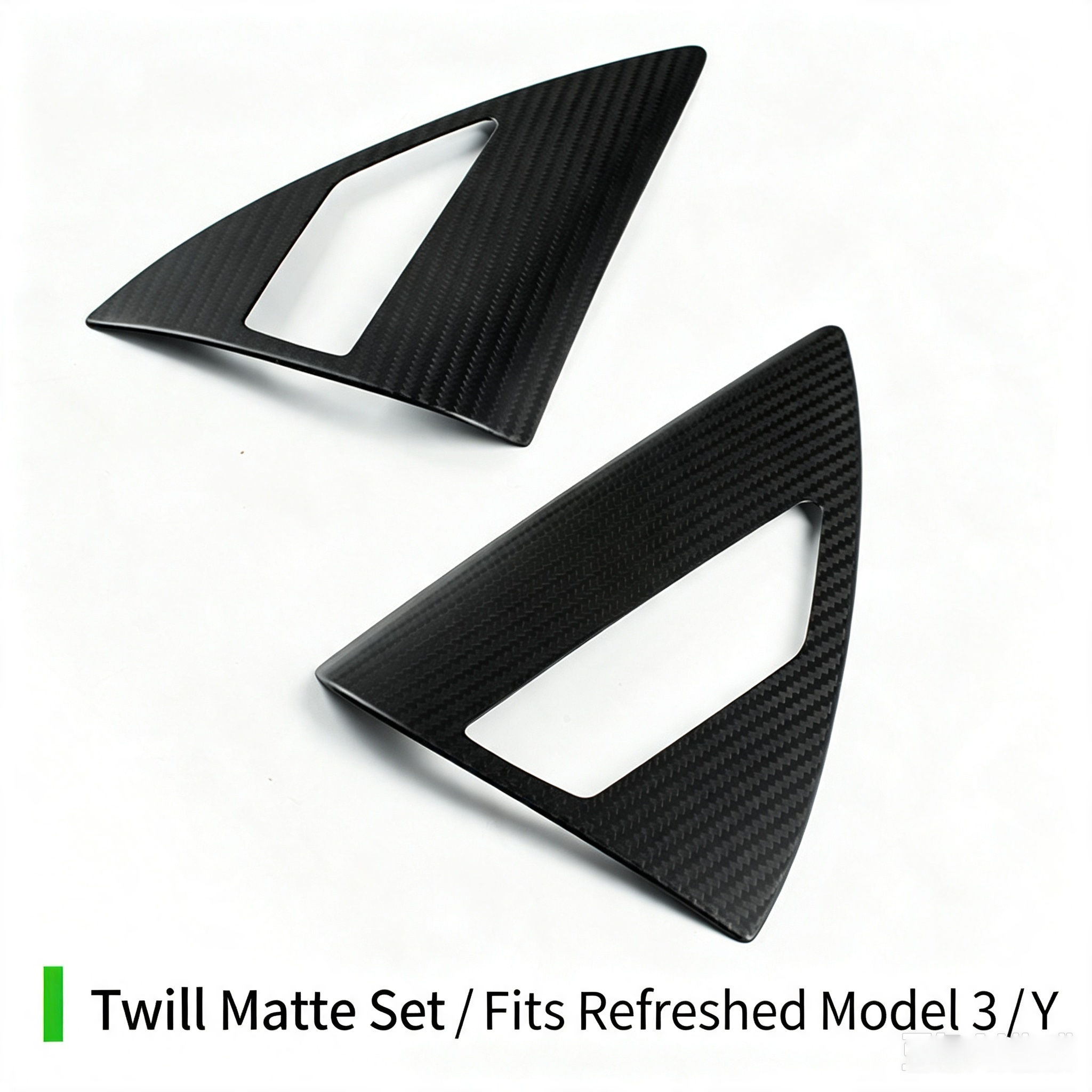 Carbon Fiber Exterior Charger Port Cover For Tesla Model 3 Highland & Model Y Refresh 3K Dry Carbon Matte Glossy - Image 6