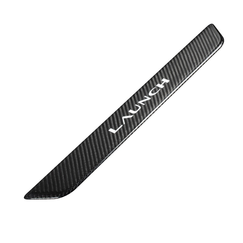 Carbon Fiber Door Sill Trim For Tesla Model Y Refresh (20-26) 3K Dry Carbon Matte Glossy - Image 2